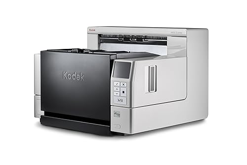 Kodak ZY1533 i4650 Document Scanner - Desktop - Black/White