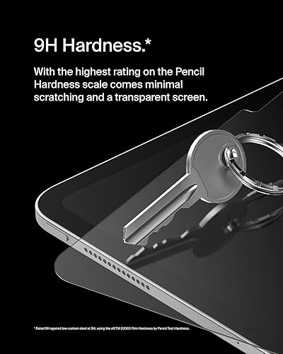 Belkin ScreenForce TemperedGlass Screen Protector for Apple iPad Pro 11" 7th Generation, Thin, Extra Durable, Scratch-Resistant w/Easy Installation, Compatible w/Case & Apple Pencil