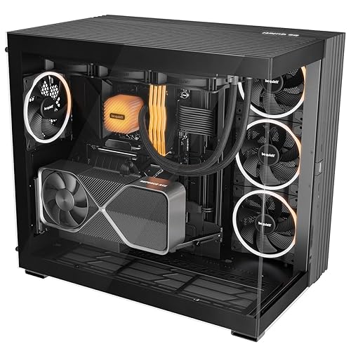 Be Quiet! Light Base 900 No Fans Computer Case, Black