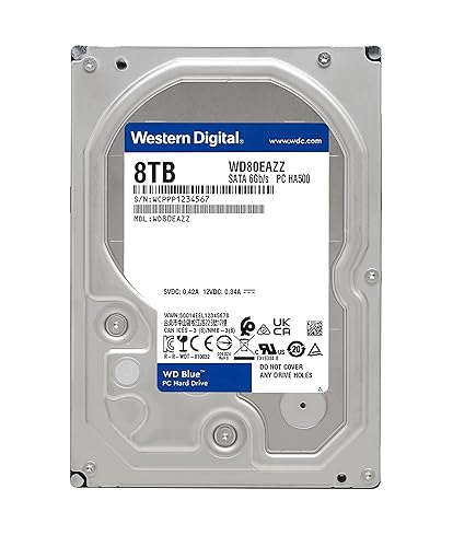 Western Digital Blue 3.5 8000 GB Serial ATA III