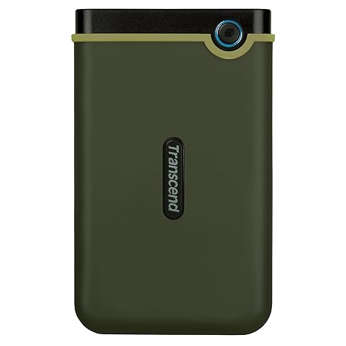 Transcend StoreJet 25M3G External Hard Drive 1000 GB Green