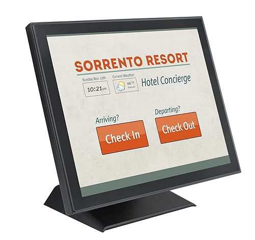 Planar 19" Touch Screen Point Of Sale Monitor - Usb Projected Capacitive - 250 Cd/m2 1000:1 Built-in Speakers