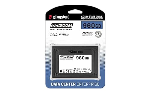 Kingston Technology DC1500M U.2 Enterprise SSD 960 GB PCI Express 3.0 3D TLC NVMe