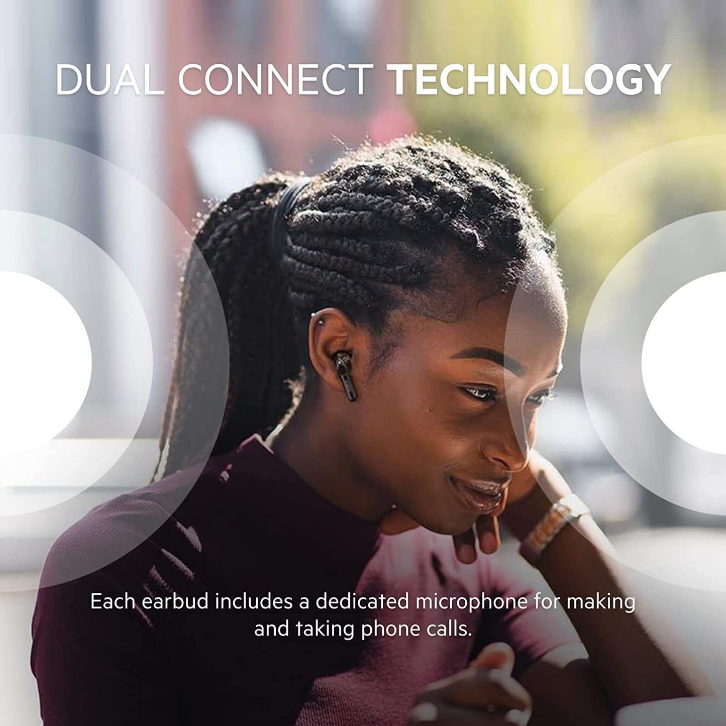 Belkin Wireless Earbuds, SOUNDFORM Move True Wireless Bluetooth Earphones with Touch Controls IPX5 Certified Sweat and Water Resistant with Deep Bass for iPhones and Androids and More