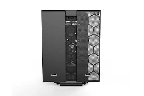 be quiet! Silent Base 802 Window ATX Midi Tower PC Case| 3 Pre-Installed Pure Wings 2 Fans | Sound Insulated | Tempered Glass Window | Black | BGW39 BGW39 Fans