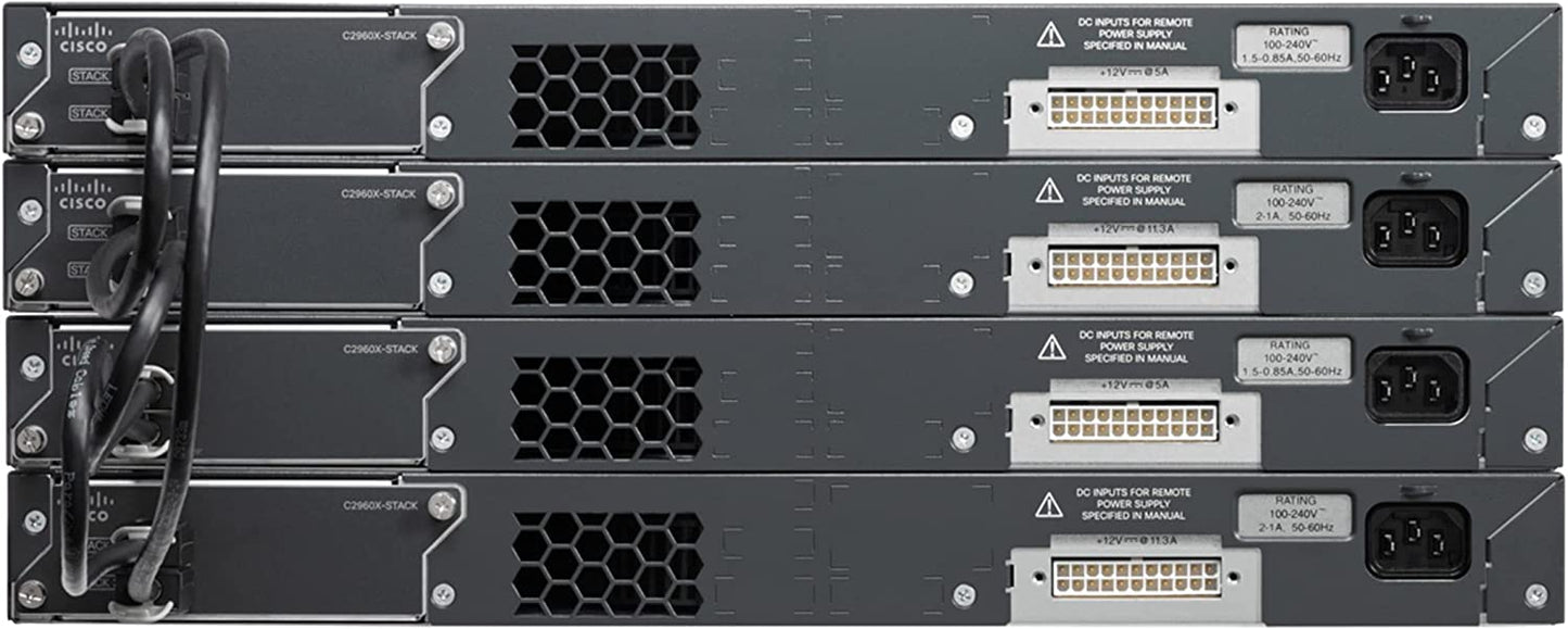 Cisco Catalyst C2960X-STACK= Flexstack-Plus Network Stacking Module, for Use with Cisco Catalyst 2960X-24 Network Switches, Enhanced Limited Lifetime Warranty (C2960X-STACK=)