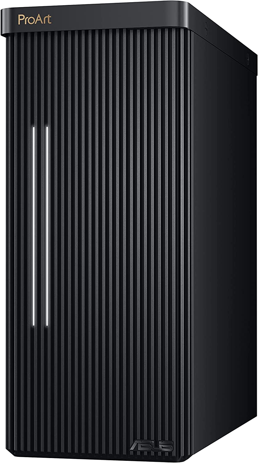 ASUS ProArt Station PD5 prebuilt Desktop, Intel Core i7 Processor, 32GB DDR4, 1TB PCIe SSD + 2TB HDD, NVIDIA® GeForce RTX™3070, Windows 11 Home, PD500TC-PAI770-CB, Black