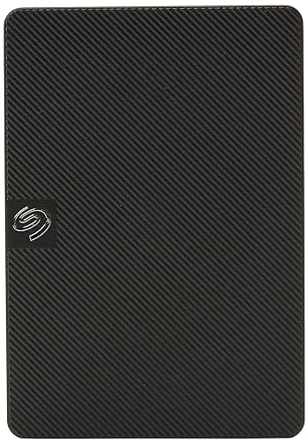 Seagate STKM1000400 Hard Drive - Expansion 1 TB Portable External Black Desktop PC, MAC Device Supported USB 3.0 3 Year Warranty