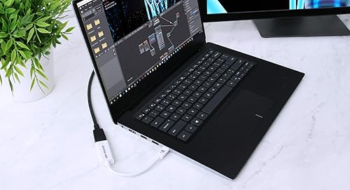IOGEAR USB Type-C to HDMI Adapter - 1 Pack - 1 x HDMI Digital Audio/Video Female - 1 x Type C USB 3.1 (Gen 1) USB Male - 4096 x 2160 Supported