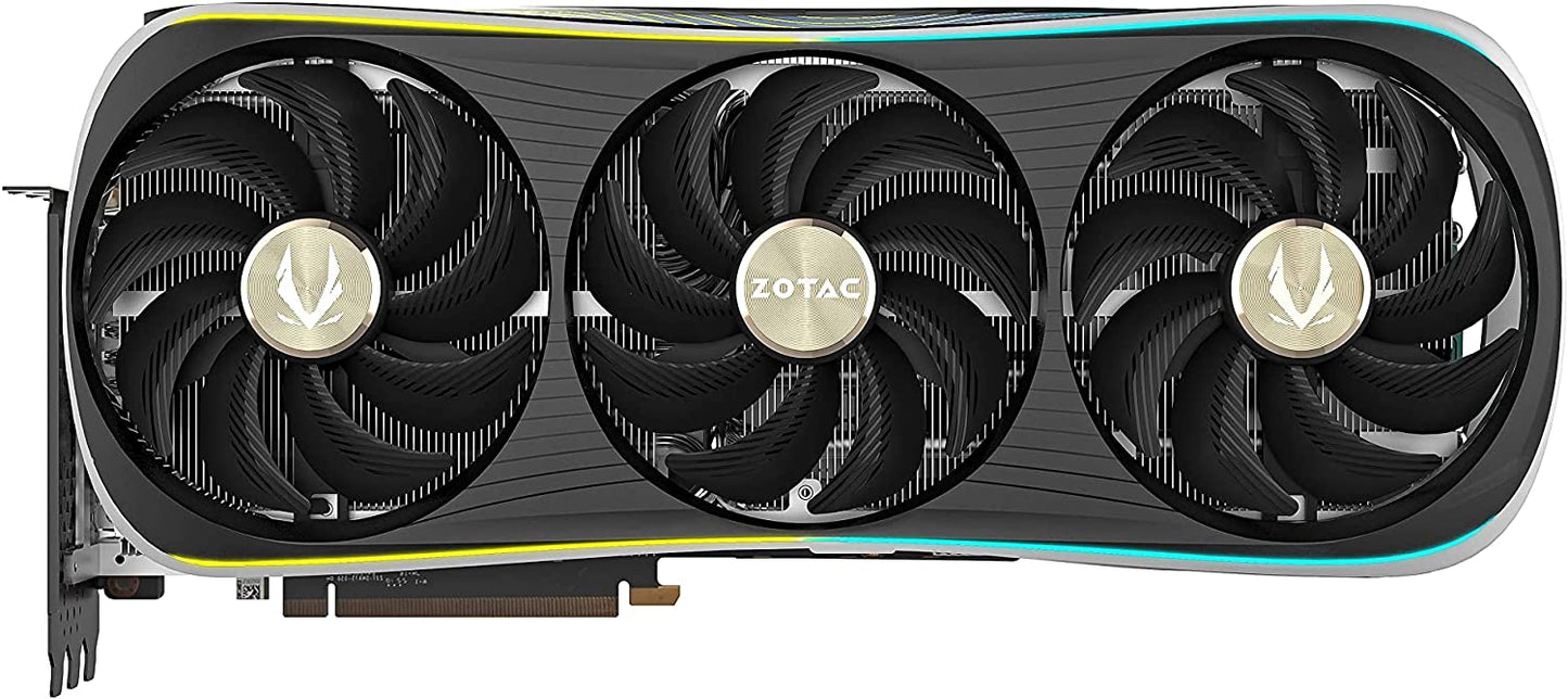 ZOTAC Gaming GeForce RTX 4090 AMP Extreme AIRO 24GB GDDR6X 384-bit 21 Gbps PCIE 4.0 Graphics Card, IceStorm 3.0 Advanced Cooling, Spectra 2.0 RGB Lighting, ZT-D40900B-10P