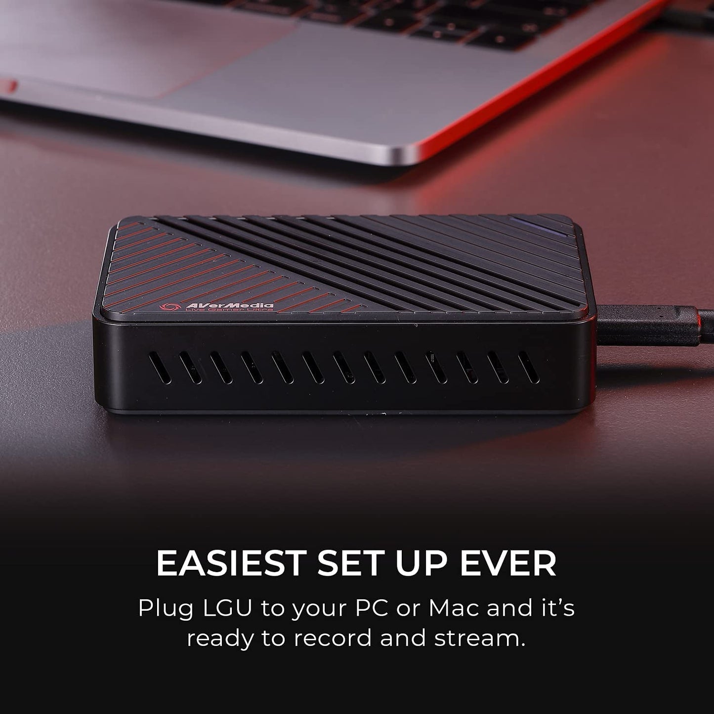 AVerMedia Live Gamer ULTRA GC553 – 4K60 HDR Pass-Through, 4K30 Capture Card, Ultra-Low Latency for Broadcasting and Recording Xbox series x/s, PS5, Switch, Windows 11/ macOS 10.13