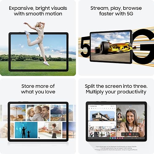 Samsung Galaxy Tab A9+ 128 GB Graphite (CAD Version and Warranty) Graphite 128 GB Tablet Only