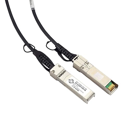 Black Box SFP+ 10Gbase Cisco SFP-H10GB-CU1M Twinax DAC Cable 1m