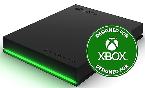Seagate Stkx2000400 Game Drive For Xbox 2tb External Usb 3.2 Gen 1, Black