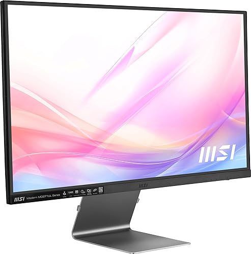 MSI Modern MD271UL, 27, 3840 x 2160 (UHD), IPS, 60 Hz, 4ms, HDMI, DP Port, USB C, Tilt