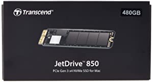 Transcend 480GB JetDrive 850 Nvme PCIe Gen3 X4 SSD Solid State Drive TS480GJDM850