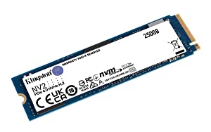 Kingston NV2 250G M.2 2280 NVMe Internal SSD | PCIe 4.0 Gen 4x4 | Up to 3000 MB/s | SNV2S/250G 250GB
