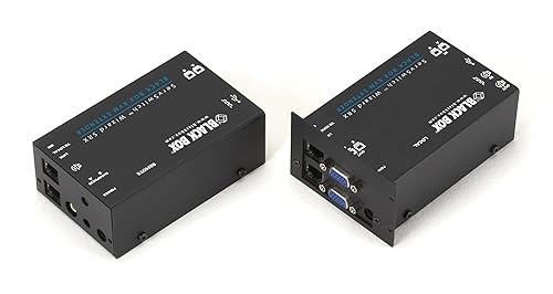 Black Box ServSwitch Wizard USB SRX KVM Extenders Dual-Video USB Audio and RS-232