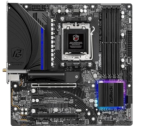ASRock B650M PG Riptide WiFi AMD Socket AM5 Ryzen 7000 Series Processors Motherboard