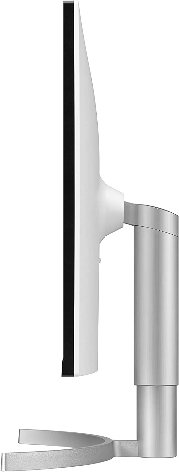 LG 32UN650-W 31.5 Inch UHD (3840 x 2160) IPS Ultrafine Display with HDR10 Compatibility, DCI-P3 95% Color Gamut, AMD FreeSync, and 3-Side Virtually Borderless Height Adjustable Stand, Silve/White