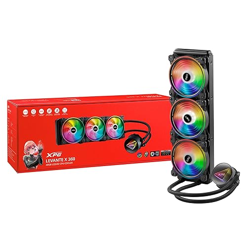 XPG LEVANTE X 360 RGB 120MM LIQUID COOLING (LEVANTEX360-BKCWW)