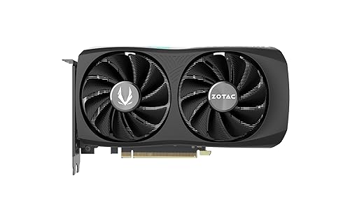 ZOTAC Gaming GeForce RTX 4060 Ti 8GB Twin Edge OC DLSS 3 8GB GDDR6 128-bit 18 Gbps PCIE 4.0 Compact Gaming Graphics Card, IceStorm 2.0 Advanced Cooling, Spectra RGB Lighting, ZT-D40610H-10M