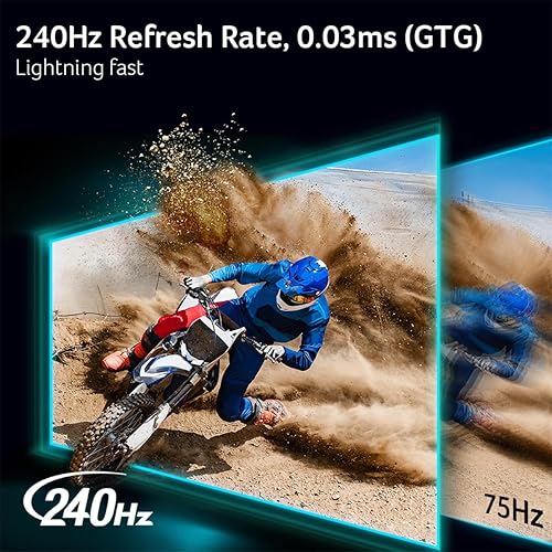 Acer Predator Gaming Monitor | 27" WQHD (2560 x 1440) OLED | AMD FreeSync Premium Pro | 240Hz | 0.03ms (G to G) | VESA DisplayHDR True Black 400 | Display Port 1.4 & 2 x HDMI 2.1 | X27U X1bmiiphx