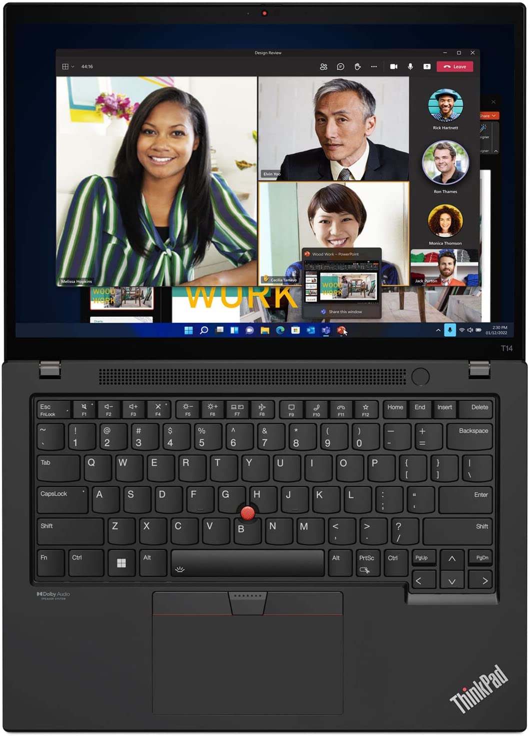 Lenovo ThinkPad T14 Gen 3 AMD Ryzen 7 PRO 6850U, 14" WUXGA (1920x1200) IPS 300nits Anti-Glare, Touch, 16 GB RAM DDR5 6400MHz, 1 TB SSD, Backlit KYB Fingerprint Reader, Windows Pro