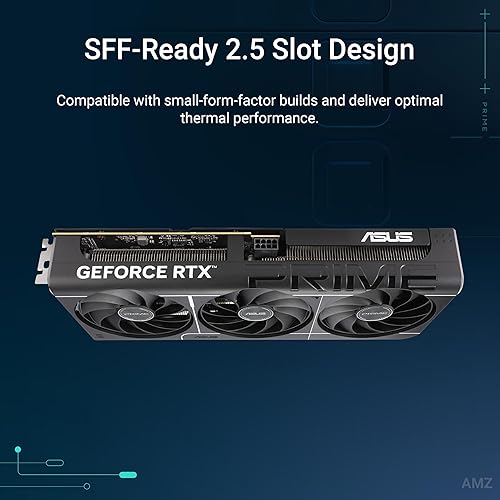 ASUS Prime GeForce RTX™ 5060 Ti 8GB GDDR7 Graphics Card (PCIe® 5.0, 8GB GDDR7, HDMI®/DP 2.1, 2.5-Slot, Axial-tech Fans, Dual BIOS)