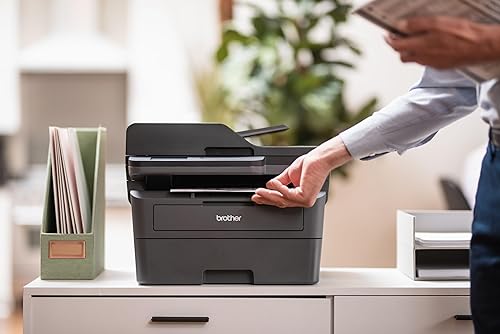Brother MFC-L2820DW Business Monochrome Multifunction Laser Printer with 700 Prints in-Box