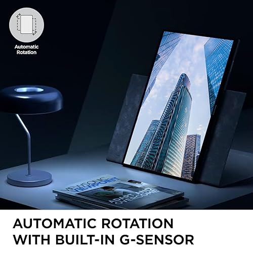 ViewSonic VG1656-2K 16 Inch WQXGA 1600p IPS Portable Monitor with 2 Way Powered 65W USB C, and Smart Cover with Built-in Stand