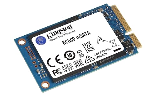 Kingston Technology KC600 mSATA 512 GB Serial ATA III 3D TLC