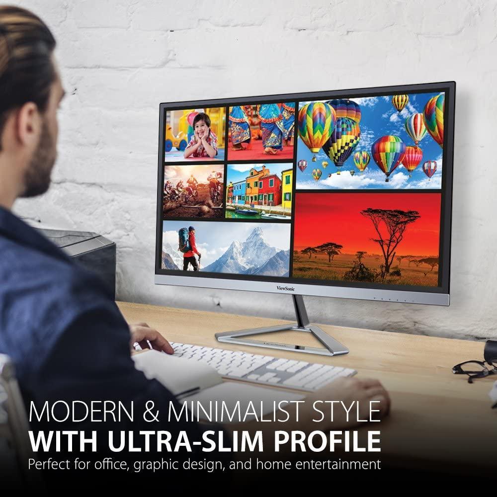ViewSonic VX2276-SMHD 22 Inch 1080p Frameless Widescreen IPS Monitor with HDMI and DisplayPort 22-Inch