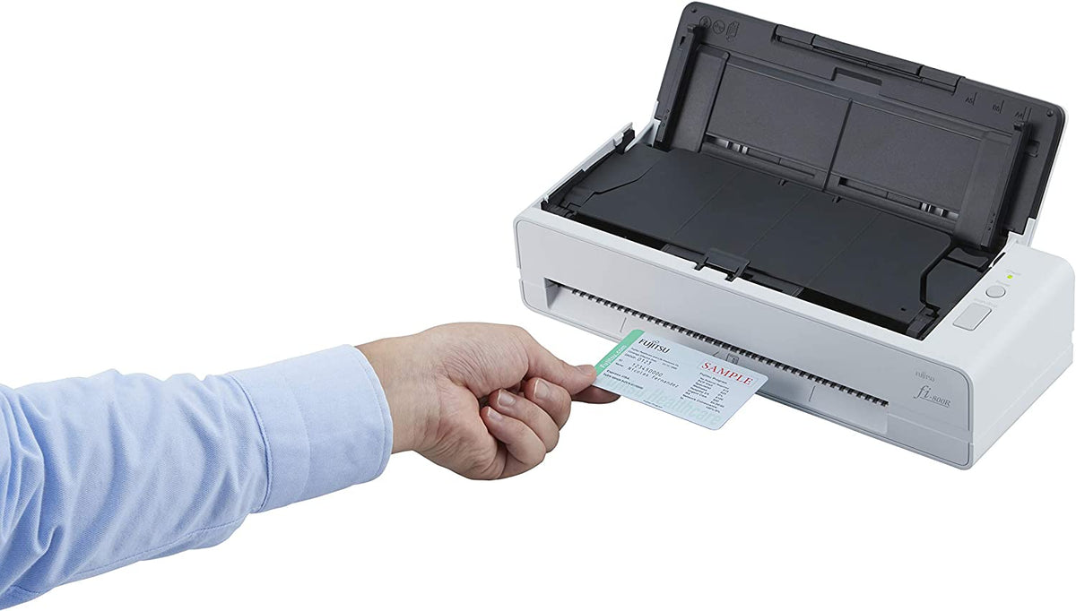 Fujitsu fi-800R Ultra-Compact, Color Duplex Document Scanner with Dual Auto Document Feeders (ADF)