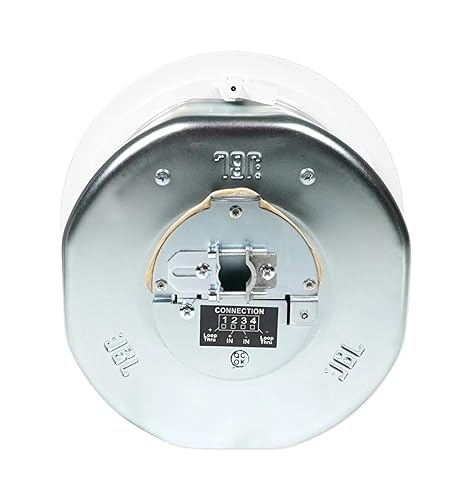 JBL Professional Control Compact 3" Ceiling Loudspeaker, White, Sold as Pair (12C/T), 3-Inch White 3-Inch