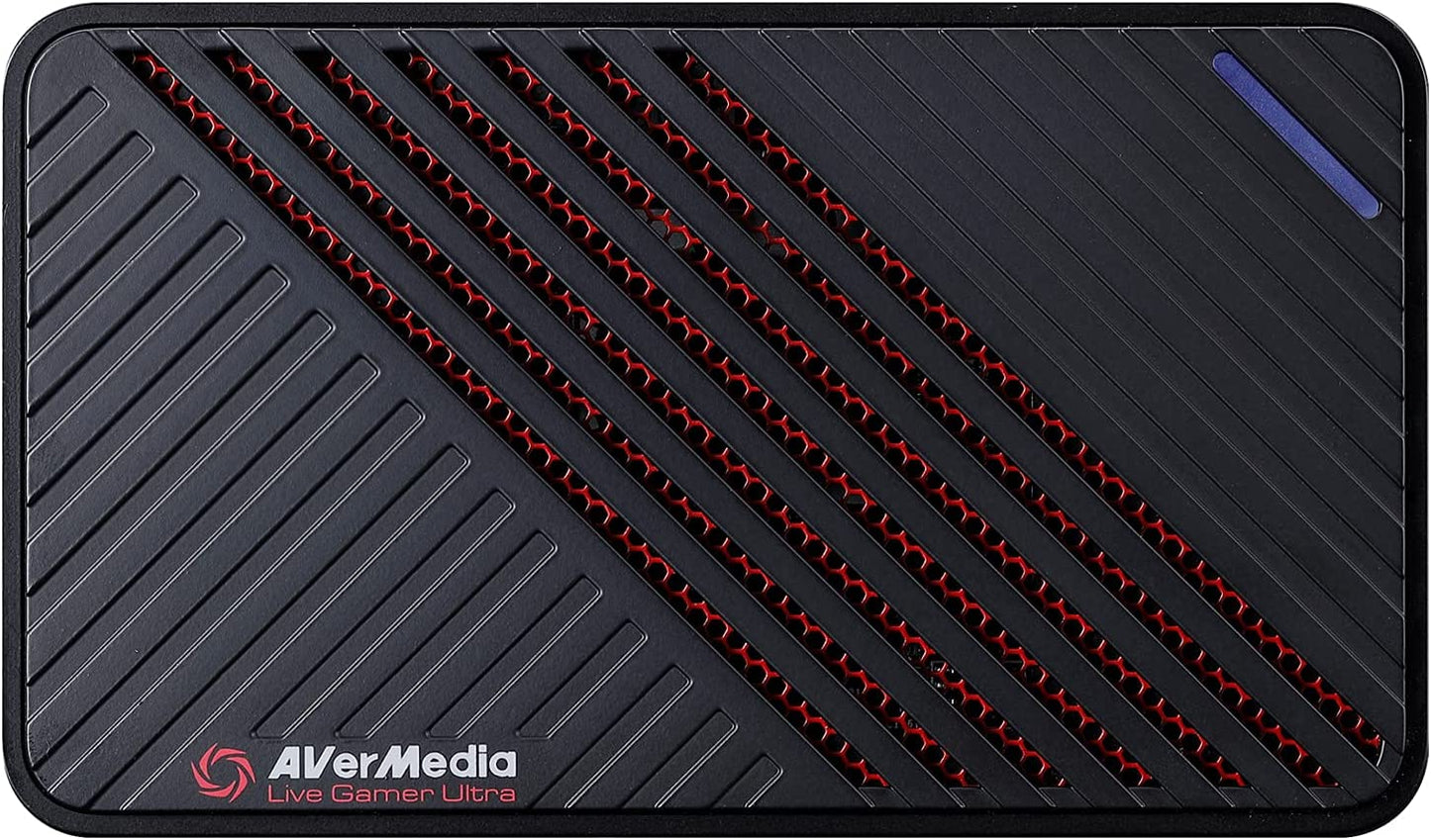 AVerMedia Live Gamer ULTRA GC553 – 4K60 HDR Pass-Through, 4K30 Capture Card, Ultra-Low Latency for Broadcasting and Recording Xbox series x/s, PS5, Switch, Windows 11/ macOS 10.13