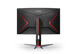 AOC CQ32G2S 32" Curved Frameless Gaming Monitor 2K QHD, 1500R Curved VA, 1ms, 165Hz, FreeSync, Height adjustable, 3-Year Zero Dead Pixel Guarantee 32 inch | 2K QHD 165Hz 1ms