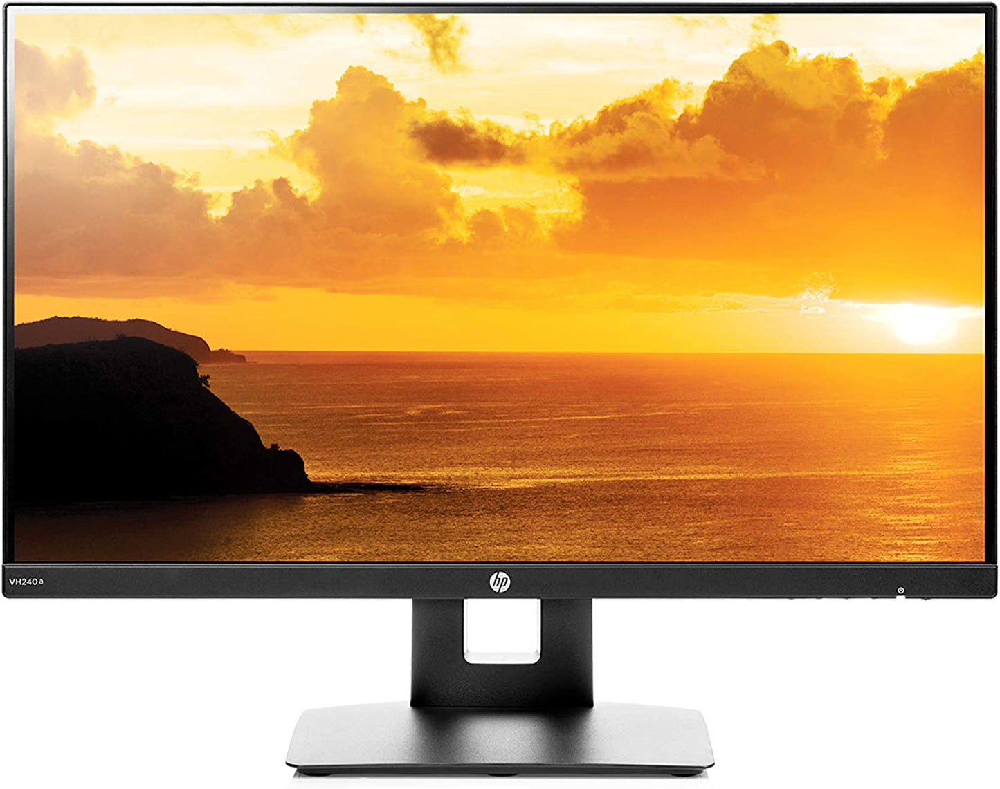 Belkin Thunderbolt 3 Dock Mini W/ Thunderbolt 3 Cable & HP VH240a 23.8-Inch Full HD 1080p IPS LED Monitor with Built-in Speakers and VESA Mounting - Black