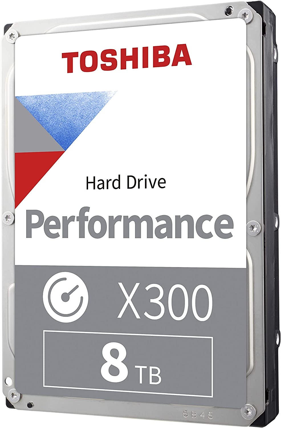 Toshiba X300 8TB Performance & Gaming 3.5-Inch Internal Hard Drive – CMR SATA 6 GB/s 7200 RPM 256 MB Cache - HDWR480XZSTA Performance Desktop 8 TB