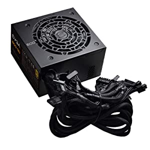 EVGA 100-GD-0600-V1, 600 GD, 80+ GOLD 600W, 5 Year Warranty, Power Supply