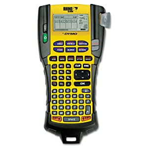 Dymo 1755749 Rhino 5200 Industrial Label Maker, 5 Lines, 6-1/10W X 11-2/9D X 3-1/2H