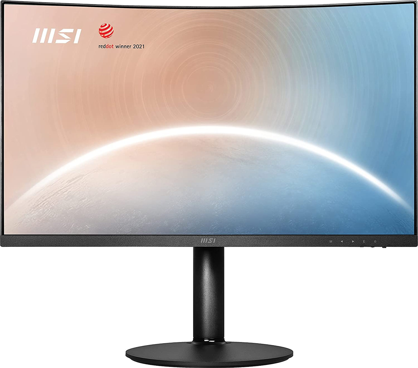 MSI Full FHD Anti-Glare 5ms 1920 x 1080 75Hz Refresh Rate FHD 1500R 27” Monitor (Modern MD271CP)