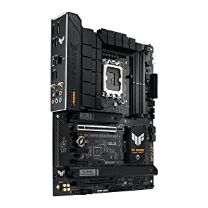 ASUS TUF GAMING B760-PLUS WIFI (13th and 12th Gen)LGA 1700 ATX motherboard with PCIe 5.0, 3xPCIe 4.0 M.2 slots,DDR5,2.5Gb LAN,USB 3.2 Gen 2x2 Type-C, front USB 3.2 Gen 2 Type-C, Thunderbolt 4, AEMP II
