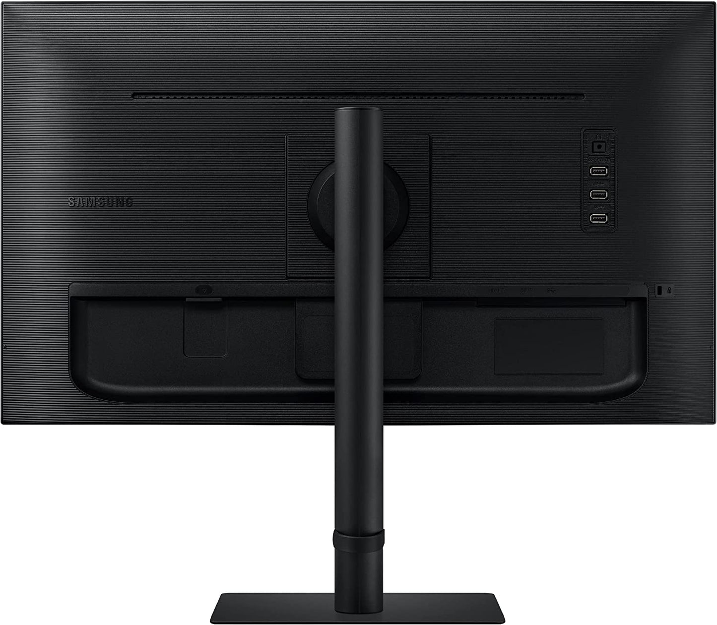 SAMSUNG Business S80UA Series 27 Inch 4K UHD 3840x2160 Computer Monitor HDR10, DisplayPort, HDMI 2.0, USB 3.0 Hub, Headphone, 3-Yr WRNTY (S27A804NMN)