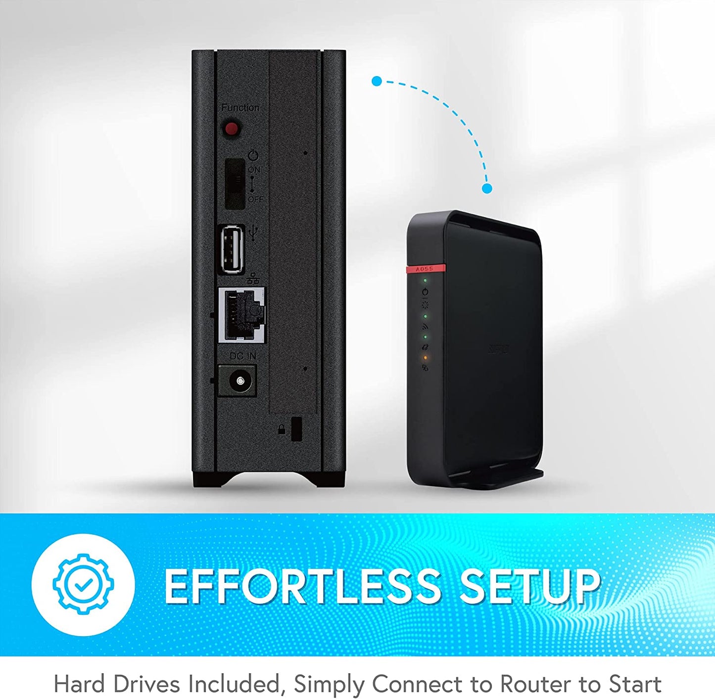 Buffalo LinkStation 210 2 TB 1-Drive NAS for Home (LS210D0201) 2 TB LinkStation 200 1 Drive Bay