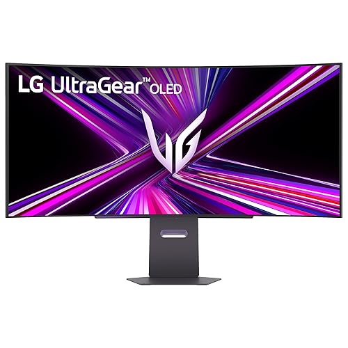 LG Ultragear 45GX900A-B 45" OLED Curved Gaming Monitor – WQHD, 240Hz, 0.03ms, G-SYNC, FreeSync, USB-C PD 65W, HDMI 2.1, DCI-P3 98.5% 45" WQHD 3440 x 1440