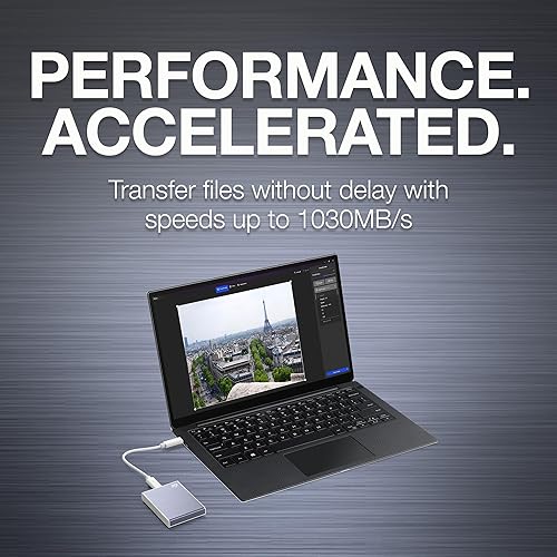 Seagate One Touch SSD 1TB External SSD Portable – Blue, speeds up to 1030MB/s, 6mo Mylio Photo+ subscription, 6mo Dropbox Backup Plan? and Rescue Services (STKG1000402)