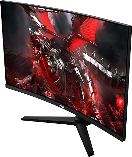 MSI G274CV, 27 Gaming Monitor, 1920 x 1080 (FHD), VA 75Hz, FreeSync, HDMI, Displayport, Tilt, Black
