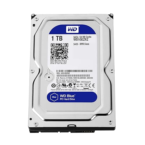 WD WD10EZRZ Internal Hard Drive 8.9 cm / 3.5 Inches 5400 RPM 64 MB SATA Bulk 1 TB Bulk