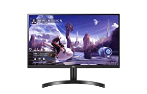 LG 27QN600-B 27” QHD IPS HDR10 Monitor with AMD FreeSync™